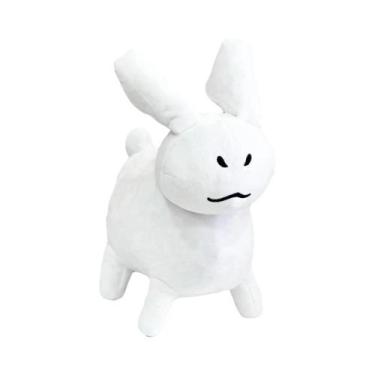 Imagem de Brinquedo De Pelúcia Coelho Branco Gubby, Companheiro Divertido E Reco