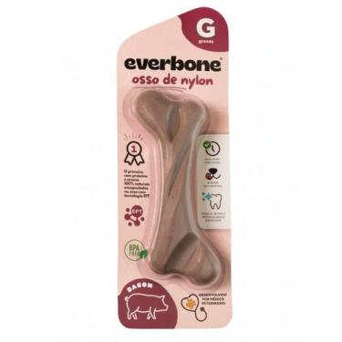 Imagem de Osso Petisco de Nylon Para Cachorro Roer Everbone Sabor Banco Frango L