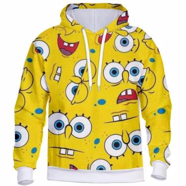 Imagem de Blusa de Frio  Estampa 3D Personagens desenho animados BOB Com Capuz-Unissex