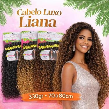 Imagem de Cabelo Super Proteina Liana 70 A 80 Cm 330g - Modern Girl, 4