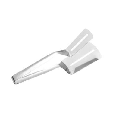 Imagem de Pinça Espátula Multifuncional De Aço Inoxidável Dupla Face Para Cozinh