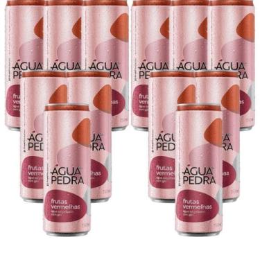 Imagem de Água Mineral Saborizada Com Gás Aromatizada Fruki Água Da Pedra Lata 2