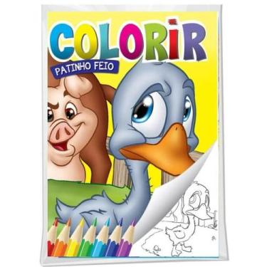 Imagem de Kit econômico 8 livros pra colorir infantis solapa clássicos - RIDEEL