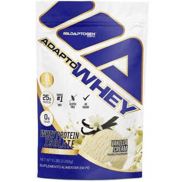 Imagem de Adaptogen Whey Isolado Whey Protein Isolate 2268kg Refil Baunilha-Unissex