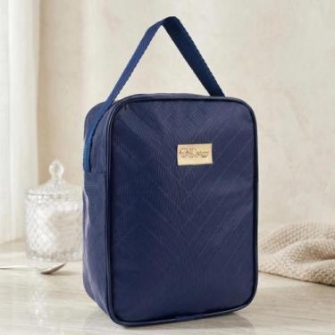 Imagem de Maternidade Bolsa Térmica para Mamadeira e Marmitinha - Rallory, Azul 