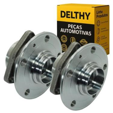 Imagem de Par CUBO RODA Dianteiro c/ abs A3 Variant Golf 5 furos - DELTHY