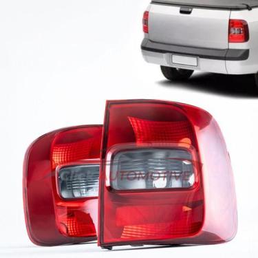 Imagem de Par Lanterna Traseira Saveiro G5 G6 2010 A 2014 2015 2016 - JCV