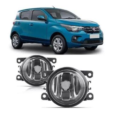 Imagem de Par Farol De Milha Universal Fiat Mobi 2016 2017 2018 2019 2020 2021 -
