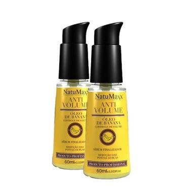 Imagem de Kit 2 Sérum Finalizador AntiVolume Banana Aveia Mel NatuMaxx
