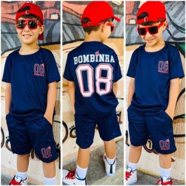 Imagem de Conjunto infantil masculino juvenil menino de verão - 2 peças de roupa