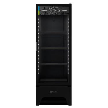 Imagem de Refrigerador Vitrine Metalfrio 572 Litros VB52AH, Frost Free, Porta de Vidro, Preto