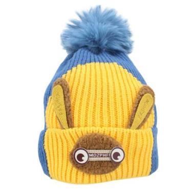 Imagem de Touca Gorro Infantil Azul Coelhinho Tamanho Único - Gici Vest