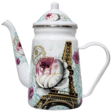 Imagem de Bule Premium Aço Esmaltada 22cm Floreal Paris 1,2l - Gici Casa