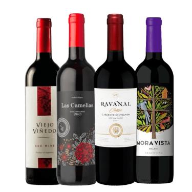 Imagem de Kit Super Combo Tinto 4 Garrafas