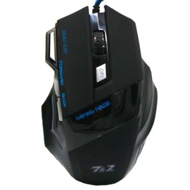 Imagem de Mouse Gamer LED 2400 DPI - Exbom