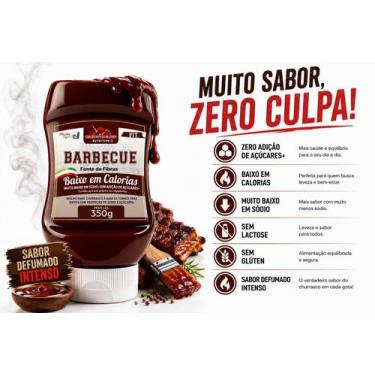 Imagem de MOLHO BARBECUE FIT Low Carb, Calorias, Sódio, Zero Adição de Açúcares 