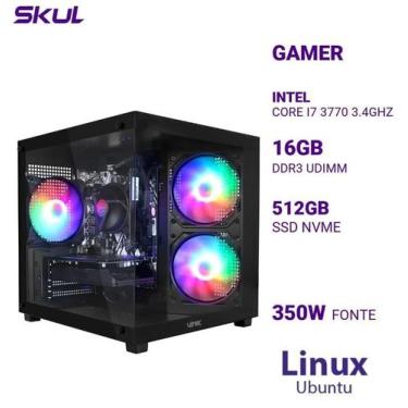 Imagem de Computador 7000 Core I7 3770 3.4Ghz Mem 16Gb Ddr3 Ssd 512Gb Nvme Fonte