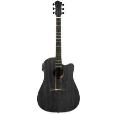 Imagem de Violão Eletroacústico Tagima TBW-200 Black Wood Folk