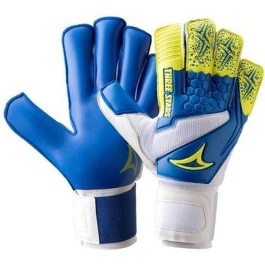 Imagem de Luva Goleiro Three Stars Sky Profissional Várias Cores, Skybranca, M, 