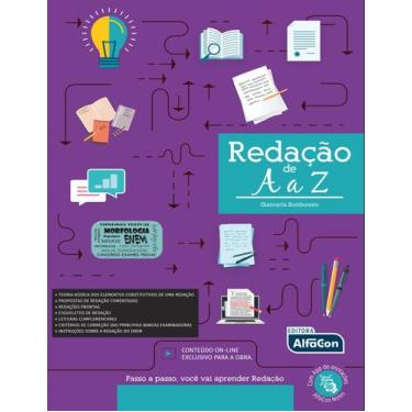 Imagem de Livro - Redação de A a Z