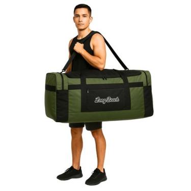 Imagem de Bolsa Viagem Sacola Viagem Grande Sacolão 015 - Yins, Verde musgo