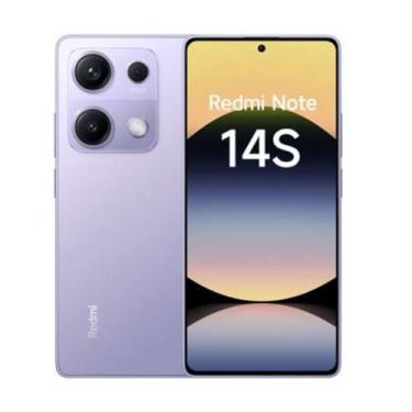Imagem de Smartphone RedmiNote 14S 8GB RAM 256GB Versão Global, Carregamento 33W