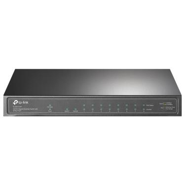 Imagem de Switch TL-SG1210P 10 Portas Gigabit com 8 Poe+ 63W e 1SFP 10-100-1000Mbps TP-Link