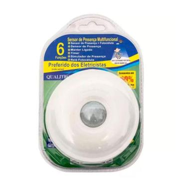 Imagem de Sensor de Presença Sobrepor/embutir Teto 360g Qa19m