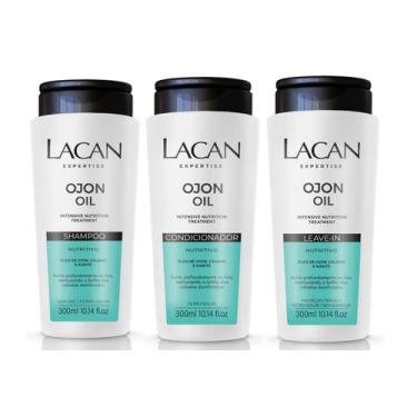 Imagem de Lacan Ojon Oil Kit Shampoo Condicionador e Leave-in