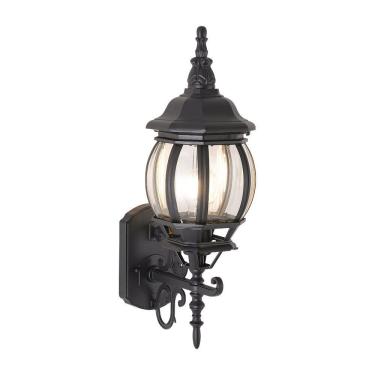 Imagem de Arandela Colonial Mareno Superior 80055 Uso Interno e Externo IP65 E27 Preta Nordecor Iluminação 50,5CM
