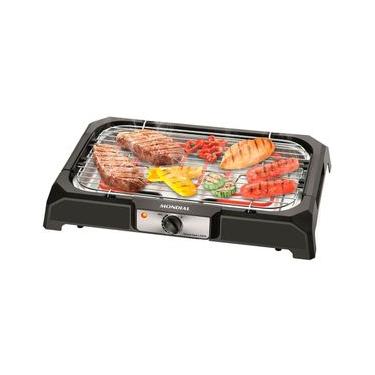 Imagem de Churrasqueira Elétrica Mondial Grand Steak & Grill CH-05 com Controle de Temperatura Preto / 110