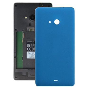 Imagem de HAIJUN Peças de substituição para celular capa traseira de bateria para Microsoft Lumia 535 (preto) cabo flexível (cor azul)