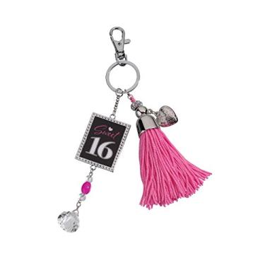 Imagem de Lillian Rose 16 chaveiros temáticos para festa de 15 cm, tamanho único, multicolorido