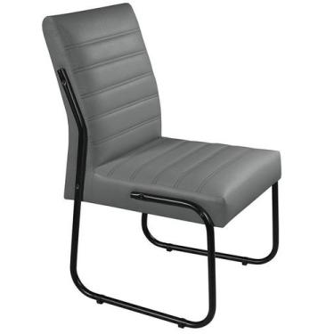 Imagem de Conjunto 4 Cadeiras Jade Sala De Jantar Em Material Sintético Essencia