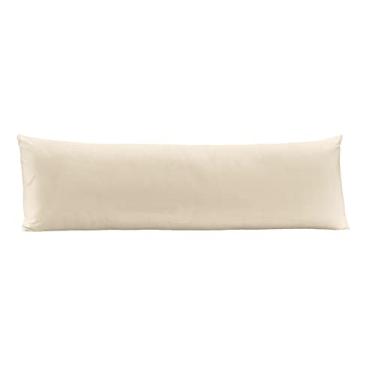Imagem de Fronha Body Pillow Toque Acetinado 40cm x 130cm Altenburg Cor:Bege