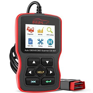 Imagem de OBDScar Ferramenta de diagnóstico de scanner OBD2 OS601, leitor de código, ferramenta de digitalização de falha do motor para carros OBD-II desde 1996