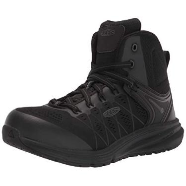 Imagem de KEEN Utility T nis de trabalho masculino Vista Energy Mid Composite Toe, Preto/Corvo, 13