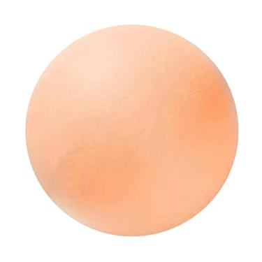 Imagem de Basquete silencioso, bola de espuma de alta densidade não revestida, macia, flexível, leve e fácil de segurar, bola silenciosa para várias atividades internas,Orange,NO 2