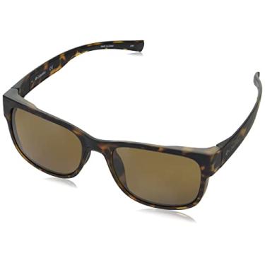 Imagem de Columbia Men's Penns Creek Polarized Rectangular Sunglasses, Matte Dark Tortoise, One Size