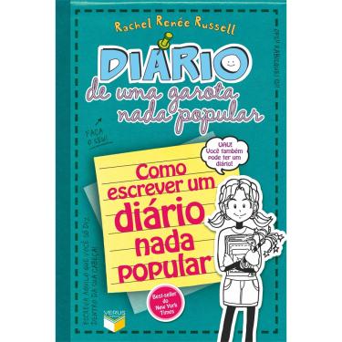 Imagem de Livro - Diário de Uma Garota Nada Popular - Como Escrever um Diário Nada Popular - Volume 3 ½ - Rachel Renée Russell