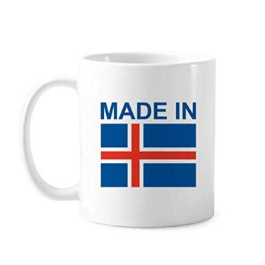 Imagem de Feito na Islândia Country Love Caneca Cerâmica Café Porcelana Utensílios de Mesa