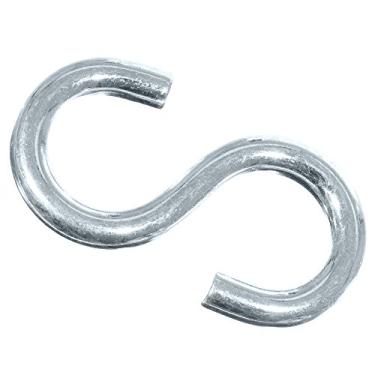 Imagem de Ganchos em forma de S de metal super forte – resistente – vem em espessura de 22 mm e comprimento total de 6 cm (pacote com 5)