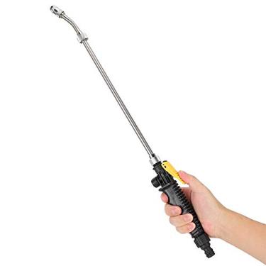 Imagem de varinha de pulverização de 58 cm com bocal ajustável,Varinha de lavagem de alta pressão, ferramenta de limpeza de janela de animais de estimação, ótima para regar canteiros, pendurar plantas, plantas de deck