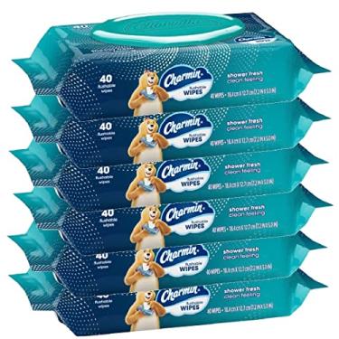 Imagem de Charmin Lenços umedecidos Freshmates (pacote com 6) 40 unidades