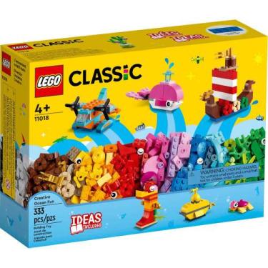 Imagem de Lego Classic Diversao Criativa No Oceano 333Pcs