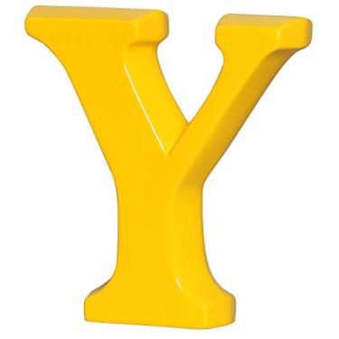 Imagem de Letra Y Grande Ceramicas Pegorin Amarelo