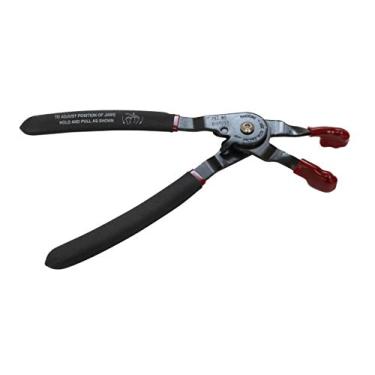 Imagem de Lisle Extrator de fio de vela de ignição ajustável 51750, preto com marrom