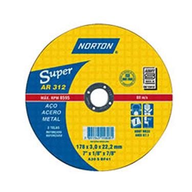 Imagem de Disco de corte para metal 9" x 1/8" x 7/8" - AR312 - Norton