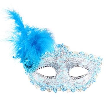 Imagem de Toyvian Mascarar Máscara De Baile Venezianas Traje De Cosplay Do Dia Das Bruxas Máscara De Cosplay De Carnaval Máscara De Carnaval Adereços Baile De Formatura Plástico Senhorita