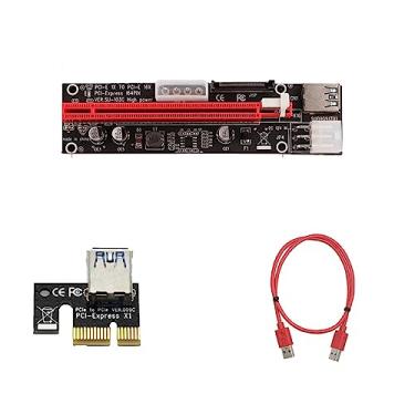 Imagem de Placa de expansão de supervelocidade 1x para 16x USB 3.0 PCIE para Windows 11, 10, 8.x, 7, Vista, XP Desktop PCs